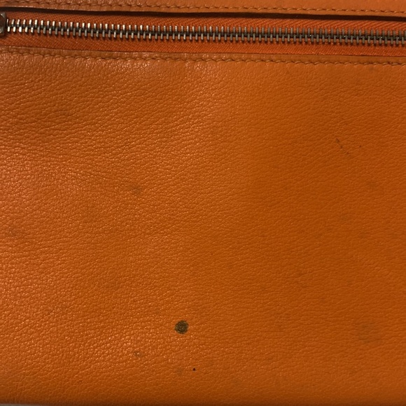 Hermès lamb leather pochette - Picture 7 of 7